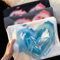 Custom Logo Summer Printed T-shirt Unisex Tops Women Short Sleeve Comfortable Breathable Heart Printed Casual T-shirt
