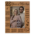 Wooden Wedding Picture Frame for Souvenir  Wedding Favors Wooden Crafts for Wedding Decoration