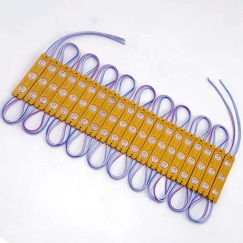 Outdoor P6 12V 1.5W SMD 2835 LED Module Good Brightness 6013 Sign with Warm White and Blue Emitting Colors