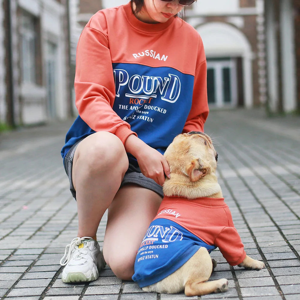 Wholesale Matching Sets Pet Dog and Owner Coat Hoodies