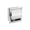 HF Bathroom Accessories Stainless Steel Hotel Built-in Toilet Towel Dispenser  Recessed Paper Roll Holder