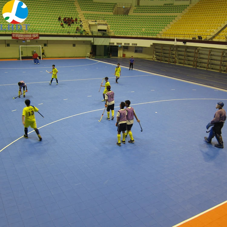 LHDT Interlocking pp sports flooring - Durable Non-slip Floor Tiles for Sports Courts