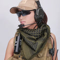 Men and Women Square Outdoor Shawl Arab Tactical Shemagh KeffIyeh Lightweight Scarf Thicken Head Wrap