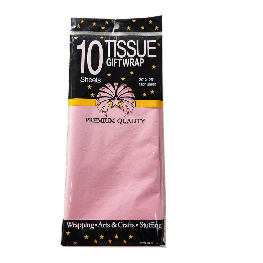 White and Color Double Side Greaseproof Crepe Paper Wrapping
