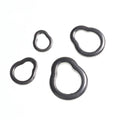 Wholesale Pear Fishing Solid Ring Stainless Steel Strong Jigging Fishing Swivel Accessories Connector Heavy-Duty Lure Ring