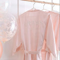 FUNG Fast Shipping 3019 Personalized Silk Satin Girls Wedding  Solid Bridesmaid Bridal Robes