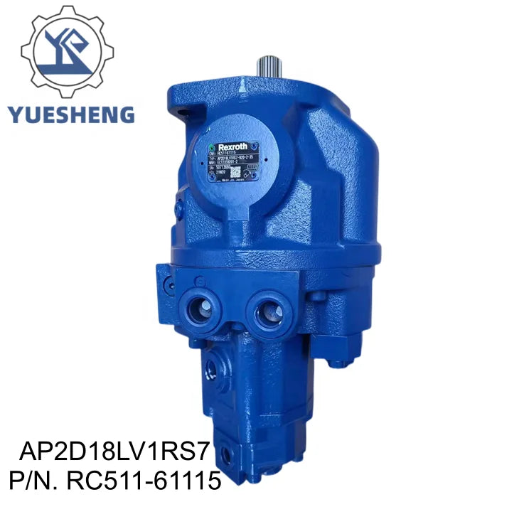 Excavator Parts Rexroth AP2D18LV1RS7 Main Pumps Kubota U30 U35 Hydraulic Pump RC511-61115