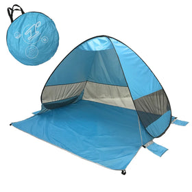 Beach Tent Outdoor Sun Shelter Tent Foldable Automatic Beach Tent for Beach