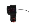12-120v Digital Voltmeter+3Gears/Cruise/On-Off Switch Electric Scooter BICYCLE MTB TRICYCLE Parts 2M LENGTH