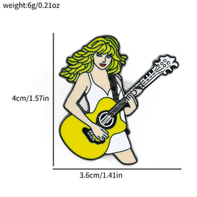 Newly Fashional Music USA Super Singer Enamel Pins for Fans