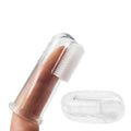 Silicone Pet Finger Brush Soft Dog Toothbrush Teeth Cleaning Tool Bad Breath Tartar Non-toxic Designer Dog Cleaning Pet Supplies