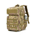 Large 45L Capacity Waterproof Tactical Backpack for Camping Hiking Hunting Durable Assault Rucksack for Outdoor Activities