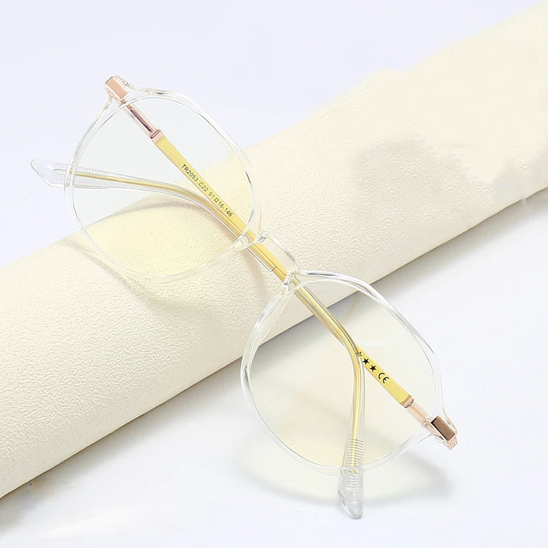 Wholesale Fashion Women Eyeglasses Frames clear Computer Glasses Blue Light Blocking Glasses