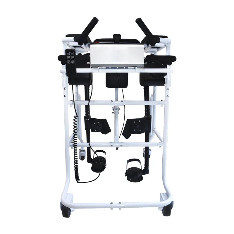 Rehabilitation Training Robot Smart Exoskeleton Gait Training Device With 4 Wheels for the Disabled Indoor Walking Rollator