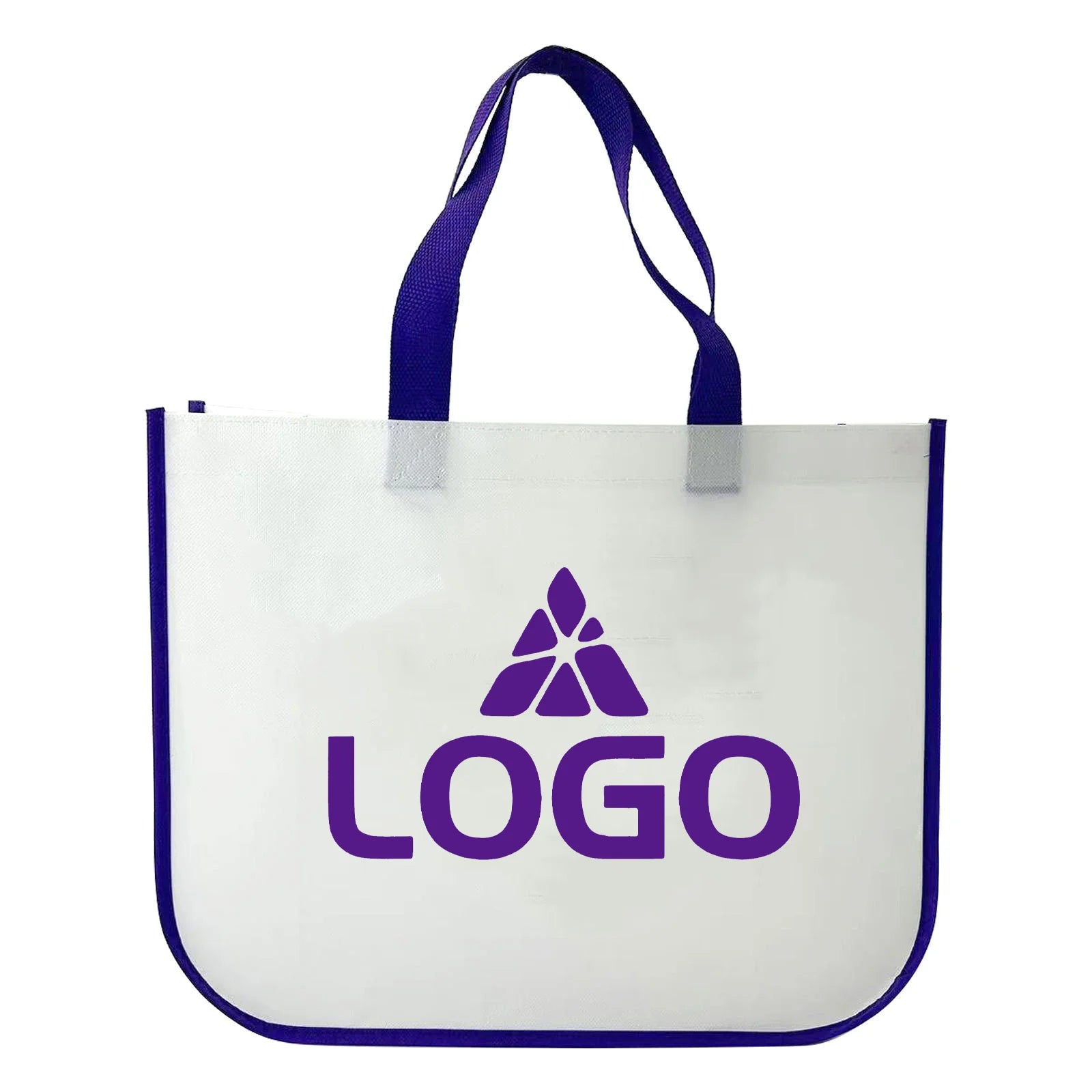 Customized Eco-Friendly Foldable Laminated Fabric Tote Recyclable PP Non-Woven Shopping Bag