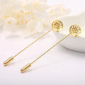 Unique Design 14k Gold Plated Jewelry Accessories Pins