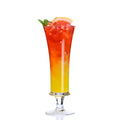 Hot selling short-footed crystal long drink glass creative cocktail glass highball glass