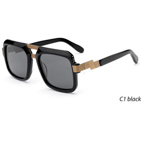 Men'S Sunglasses Designer 2024 Oversized Glasses Women Mens Custom Logo Acetate Sunglasses Manufacturer Square Sunglasses