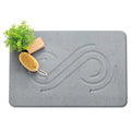 Eco-friendly Bath Mat Rug Quick Dry Super Absorbent Bathroom Mat Non Slip Stain Resistant Bathroom Floor Mat