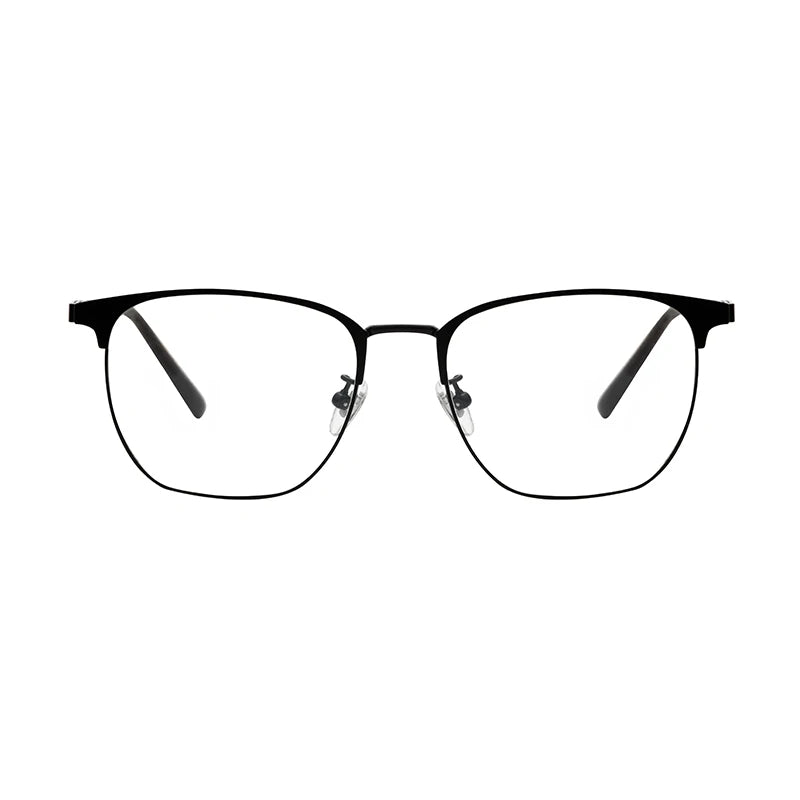 Wholesale Ultralight Retro Titanium square Eyeglasses Frame Myopia Optical Glasses Frame