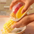 Cooking Tools Kitchen Cob Remover Kitchen Gadgets Durable  Garlic Press Useful Corn Stripper Cutter Corn Shaver Peeler