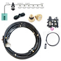 12 V 5 a 60 W Micro Pump Misting System Fog Machine Water Sprayer Kit for Outdoor Patio Garden Cooling Humidification 20-60 FT