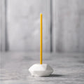 Polyhedral Modern Exquisite White Ceramic Candle Holder Creative Shape Candlestick Home Decoration Wholesale
