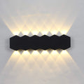 12W LED Wall Light Indoor Outdoor Aluminium up Down Wall Light Lamp Spotlight Modern for Living Room Bedroom Hallway Stairs