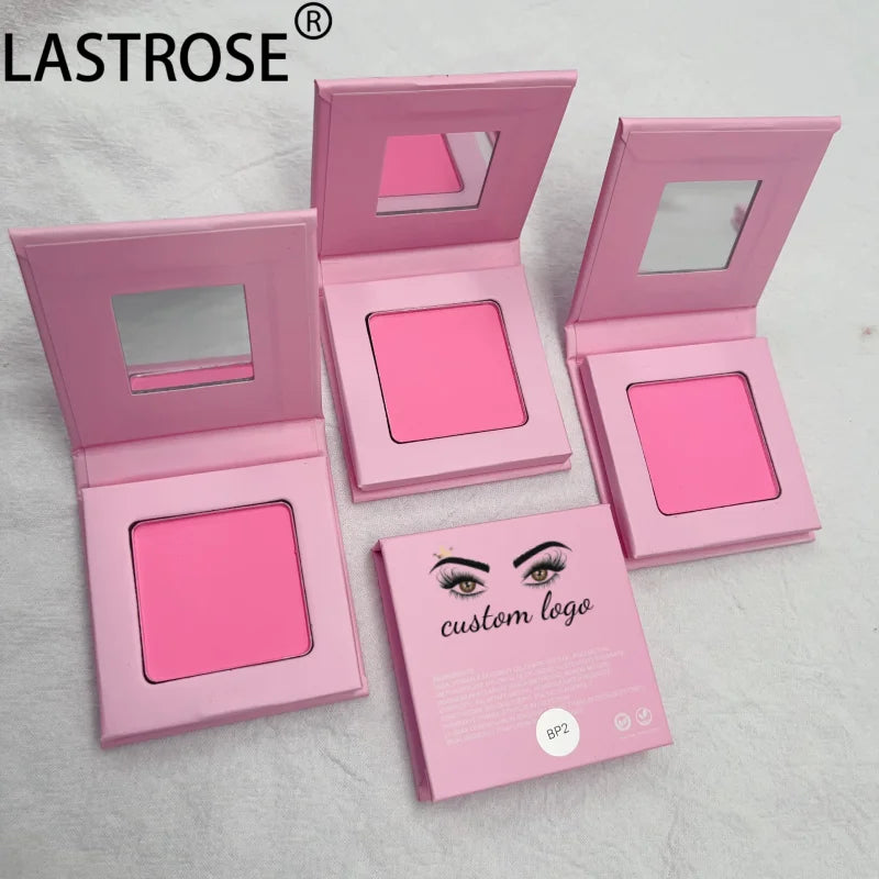 OEM Low Price Blush Pressed Powder Private Label Vegan Makeup Palette Long Lasting Red Cheeks Cream Blush Palette