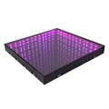 500*500mm LED Dance Floor for Indoor/Outdoor Glass Magnetic 3D Mirror Panel for Wedding Stage Digital Poster Shopping Malls