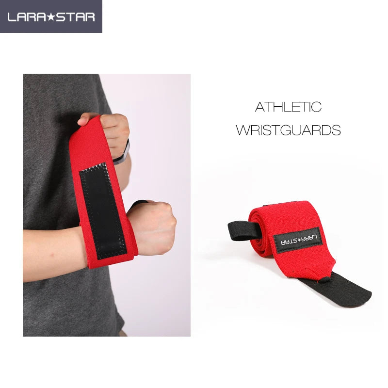 LS0622 One Size Gymnastics Wrist Wrap Bands Fitness Safety Wrist Support Strap for All Sizes