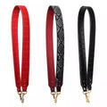 Meetee B-S068 110cm Bag Shoulder Strap Accessories Leather Handbag Texture Snake Print Double Sided Extended Bag Strap