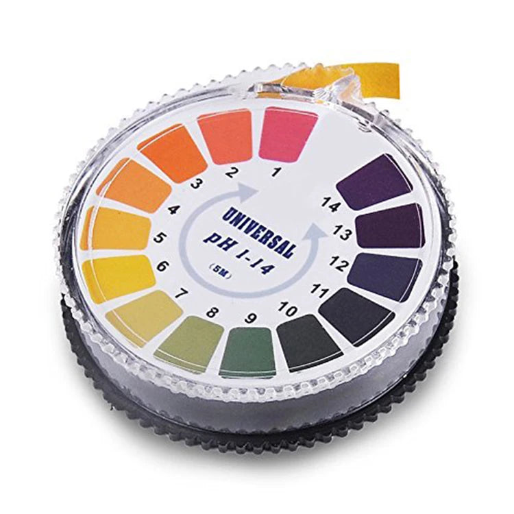 5m Roll pH Test Strips Universal pH Test Paper Strips Roll pH Measure Range of 1 - 14