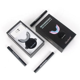Customize Premium Teeth Whitening Kit LED Light 32 LED Wireless Private Logo Tooth Whitening System for Salon