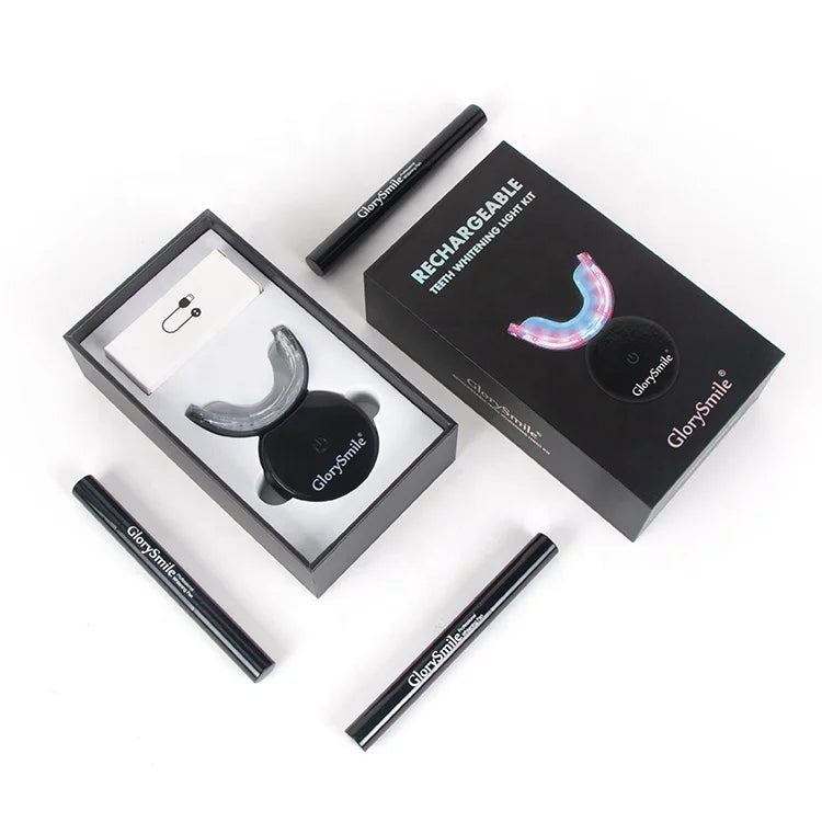 Customize Premium Teeth Whitening Kit LED Light 32 LED Wireless Private Logo Tooth Whitening System for Salon