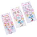 New Children's Cartoon Design Beaded Necklace Set Accessories Unicorn Cute Gift