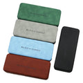 High Quality PU Wrinkle Leather Fashionable Eyeglasses Case Customized Logo Spectacle Sun Glasses Hardcase Multicolor Metal