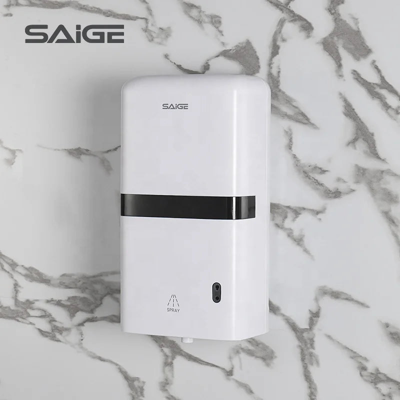 Saige 600ml Refillable  Automatic Soap Dispenser Wall Mounted  Hotel Hospital Snser of Achool ABS