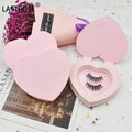 Wholesale Luxury Lashbox Packaging for Valentine's Day OEM Heart Shape Eyelash Packaging3d Mink Eyelash Packaging Box