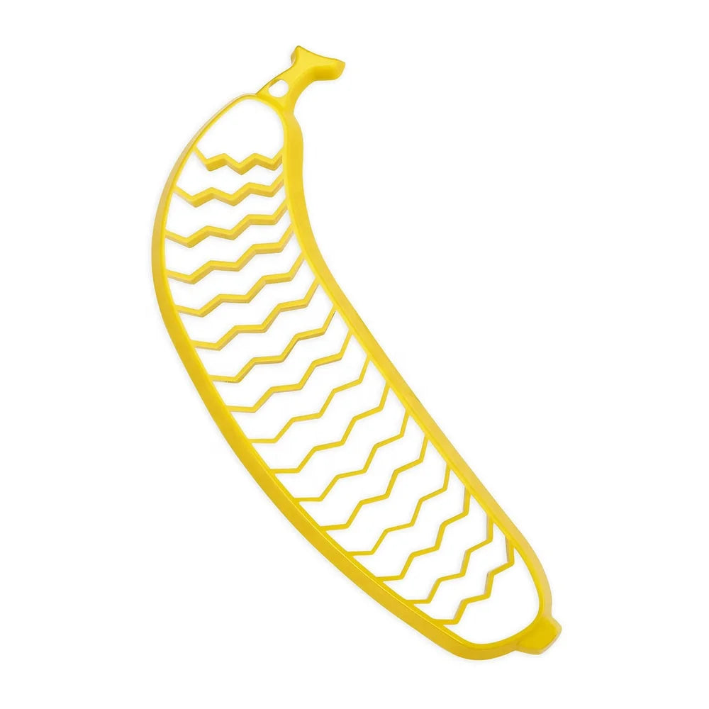 Kitchen Gadgets Manual Plastic Fruit Separator Cutter  Banana Chip Slicer for Salad