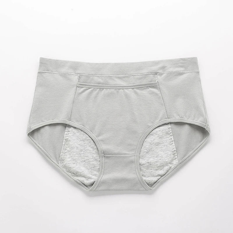 JOGOGO Wholesale Customize Plus Size Women Physiological Sanitary Leakproof Panties With Pocket Menstrual Period Underwear