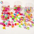 50 Pieces Set Colorful Mini Size butterfly Hair Claw Clip Hair Braid Decoration