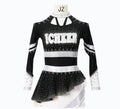 Unisex Multi-Color Sideline Cheerleading Uniform Sets Rhinestone Customizable Design Heat-Transfer Printed Spandex/Polyester OEM