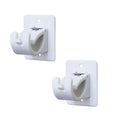 No Drill Curtain Rod Brackets Heavy Duty Adhesive Hooks Adjustable Tension Rod for Home/Office CE Certified OEM