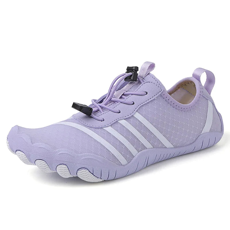Quick Dry Barefoot Aqua Socks Swim Shoes Pool Beach Walking Rubber Outsole Aqua Water Shoes