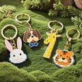 Promotional Luxury Metal Key Chains Holder Key Ring Keyring Custom logo Personalised Gold Plated Hard Soft Enamel Car Keychain