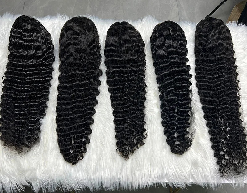Brazilian Remy Hair Deep Wave Lace Frontal Wig Fashion Design Human Hair Lace Front Wig Wholesale Price Wig for Black Women