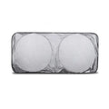 Wholesale Blank 150x70cm Silver Car Sun Visor Windshield Folding Car Window Sunshade