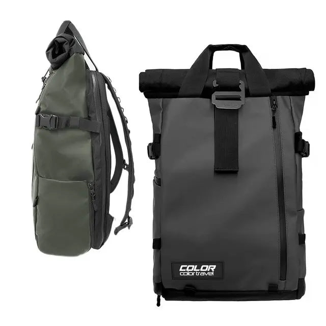 High Quality Multi Functional Roll Backpack Durable Backpack Waterproof Travel for Men Women for Trip Beach Hiking