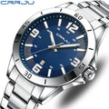 CRRJU 5003 Luminous Watch Men Classic Waterproof Quartz Watches Luxury Sport Wristwatches